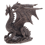 Декоративная статуэтка Дракон Dragon Brown Statuette варинант исполнения - 3 | Loft Concept в Саратове