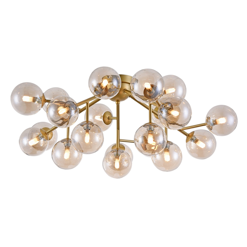 Потолочный светильник Dallas G9X20 Золотой Черный в Саратове | Loft Concept 