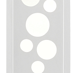 Бра белое овальной формы White Holes варинант исполнения - 1 | Loft Concept в Саратове