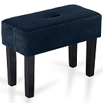 Мягкий  пуф на черных ножках Winton Pouf варинант исполнения - 7 | Loft Concept в Саратове