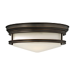 Потолочный светильник с белым матовым стеклянным плафоном в форме перевернутого конуса Hinkley варинант исполнения - 12 | Loft Concept в Саратове