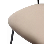 Стул Singer Chair без подлокотников светло-коричневый Велюр варинант исполнения - 5 | Loft Concept в Саратове