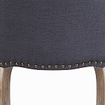 Кресло Aubrey Classical Armchair dark grey velour варинант исполнения - 4 | Loft Concept в Саратове