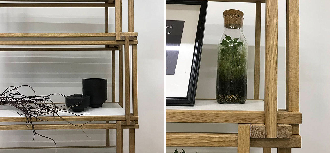 Стеллаж кубические сечения Ernie Стеллаж кубические сечения Ernie - Loft-Concept в Саратове