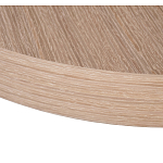 Столик журнальный круглый со светлым шпоном Light Veneer Table варинант исполнения - 4 | Loft Concept в Саратове