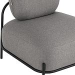 Кресло в серой рогожке  COLOR BLOCK варинант исполнения - 6 | Loft Concept в Саратове