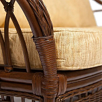 Комплект уличной мебели из ротанга Clara коричневый варинант исполнения - 5 | Loft Concept в Саратове