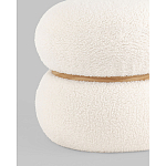 Пуф Полли S тедди белый варинант исполнения - 2 | Loft Concept в Саратове