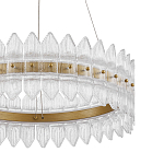 Люстра круглая с декоративными элементами в виде лепестков Round Light Flashing варинант исполнения - 6 | Loft Concept в Саратове