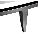 Комод фактурный серебристый с дверцами Silver Chest of Drawers варинант исполнения - 3 | Loft Concept в Саратове