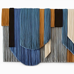 Абстрактное Панно из нитей Thread panel Abstraction II варинант исполнения - 1 | Loft Concept в Саратове