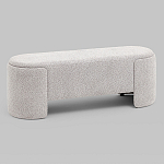 Банкетка Taks букле светло-серый варинант исполнения - 1 | Loft Concept в Саратове