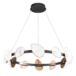 Люстра подвесная круглая с овальными плафонами Iona chandelier варинант исполнения - 6 | Loft Concept в Саратове