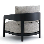 Кресло с каркасом из массива ясеня Deniaud Ash Grey Armchair варинант исполнения - 10 | Loft Concept в Саратове