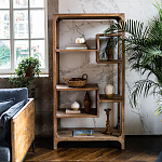 Деревянный стеллаж Nery Wooden Rack варинант исполнения - 2 | Loft Concept в Саратове