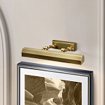 Светильник для картин с призматическим плафоном и двойными регулируемыми шарнирами Elstead Lighting варинант исполнения - 15 | Loft Concept в Саратове