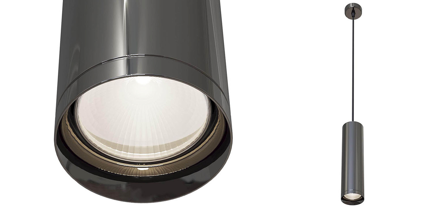 Подвесной светильник Trumpet tube graphite 30 Подвесной светильник Trumpet tube graphite 30 - Loft-Concept в Саратове