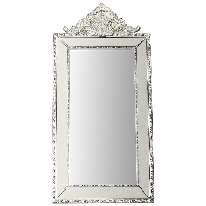 Зеркало в зеркальной раме Romilly Mirror Зеркало Светло-бежевый Серебряный Зеркало в зеркальной раме Romilly Mirror Зеркало Светло-бежевый Серебряный в Саратове | Loft Concept