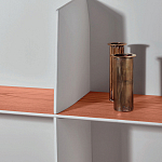 Дизайнерский стеллаж с вертикальными и горизонтальными полками Gio Ponti D.357.1 D.357.2 Rack варинант исполнения - 2 | Loft Concept в Саратове