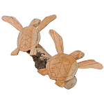 Статуэтка из дерева черепахи Animals of the World 25 варинант исполнения - 2 | Loft Concept в Саратове