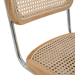 Офисный стул из ротанга на колёсах June Rattan Wicker Chair варинант исполнения - 5 | Loft Concept в Саратове