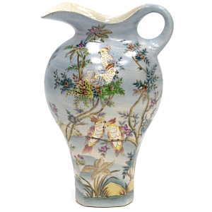 Фарфоровый кувшин с попугаями Eden Garden