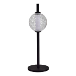 Настольная лампа светодиодная с сферическим стеклянным плафоном Splatter варинант исполнения - 2 | Loft Concept в Саратове