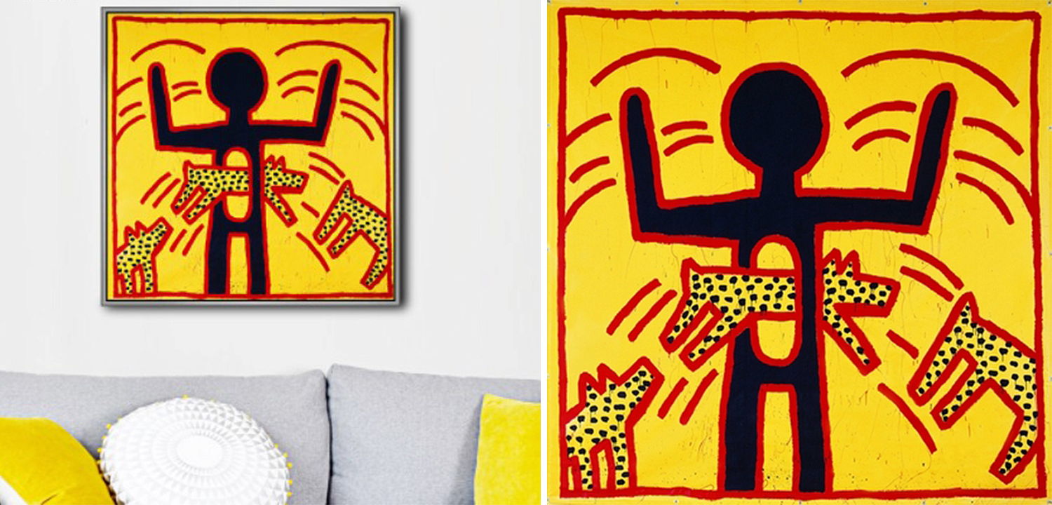 Постер Keith Haring 9 Постер Keith Haring 9 - Loft-Concept в Саратове
