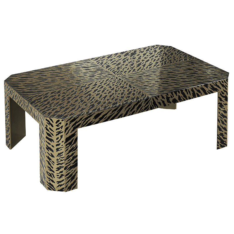 Дизайнерский кофейный стол с рисунком леопард Neytiri Beige Leopard Черный Серо-бежевый Дизайнерский кофейный стол с рисунком леопард Neytiri Beige Leopard Черный Серо-бежевый в Саратове | Loft Concept