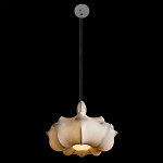 Подвесной светильник с белым фигурным абажуром и мягкими волнистыми краями Cloud Motion  варинант исполнения - 3 | Loft Concept в Саратове