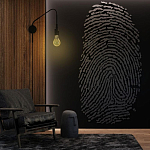 Барельеф FINGERPRINT варинант исполнения - 3 | Loft Concept в Саратове