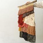 Текстильное Панно с бахромой варинант исполнения - 3 | Loft Concept в Саратове