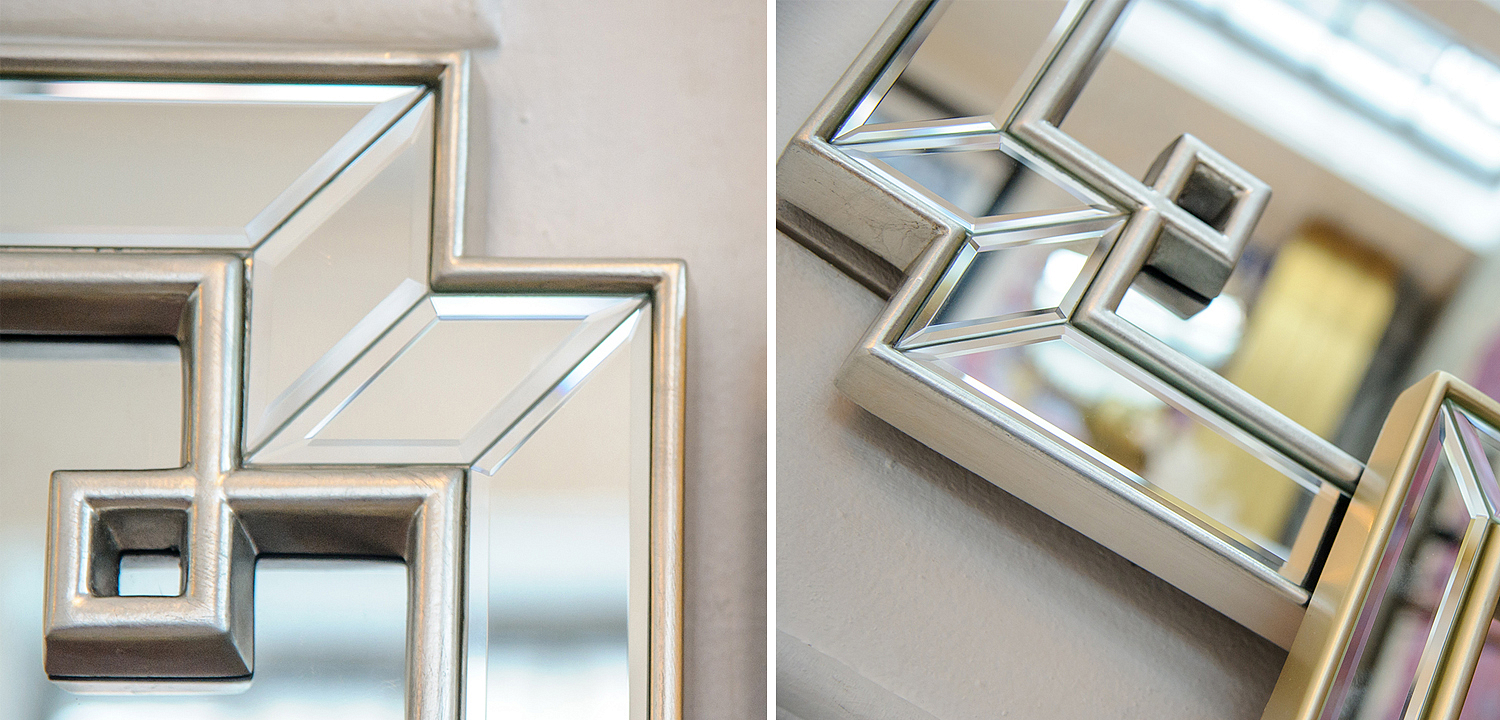 Зеркало Wallace Mirror silver Зеркало Wallace Mirror silver - Loft-Concept в Саратове