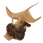 Статуэтка из дерева скат Animals of the World варинант исполнения - 4 | Loft Concept в Саратове