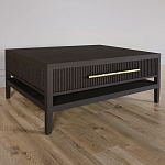 Кофейный стол Primo с двумя ящиками Темный орех варинант исполнения - 1 | Loft Concept в Саратове