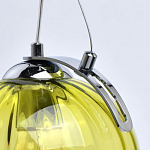 Люстра каскадная с 9-ю разноцветными стеклянными плафонами Kaleido варинант исполнения - 9 | Loft Concept в Саратове