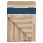 Плед из хлопка с геометрическим рисунком Elan Stripe  варинант исполнения - 1 | Loft Concept в Саратове