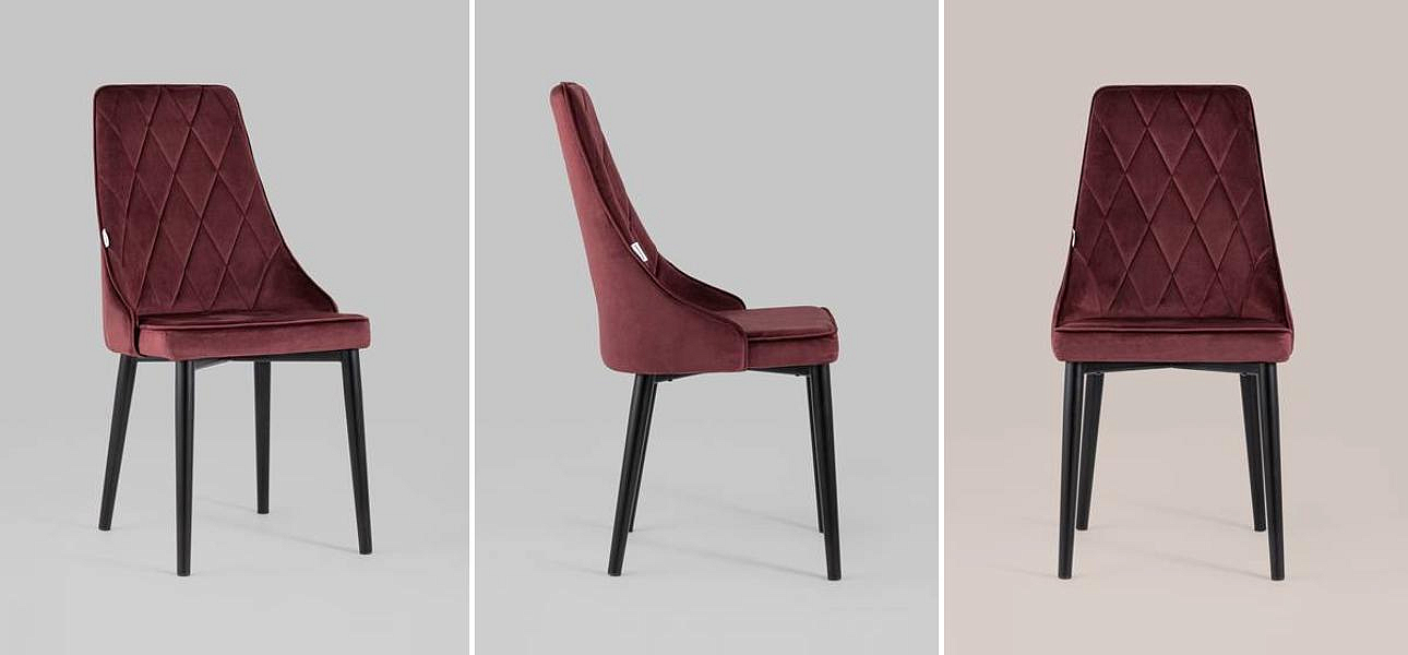 Стул Versailles Chair Цвет Винный Велюр Стул Versailles Chair Цвет Винный Велюр - Loft-Concept в Саратове