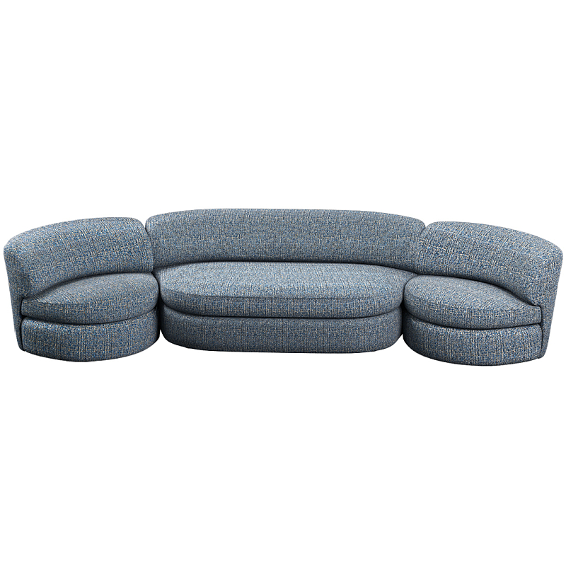 Диван модульный Ulysses Синий в Саратове | Loft Concept 