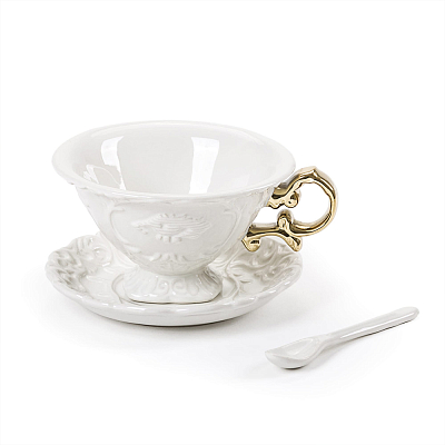Чайная пара Seletti I-Tea Gold Чайная пара Seletti I-Tea Gold