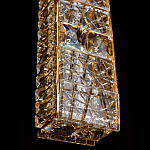 Подвесной светильник прямоугольный с фактурным хрустальным плафоном Light Delight варинант исполнения - 6 | Loft Concept в Саратове