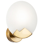 Бра с плафоном из камня в форме диска Ricci Stone Wall Lamp варинант исполнения - 1 | Loft Concept в Саратове