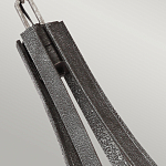 Люстра с цилиндрическим плафонами из толстого волнистого стекла в индустриальном стиле Feiss варинант исполнения - 10 | Loft Concept в Саратове