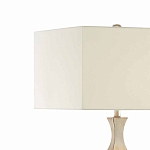 Торшер с фактурным каркасом и прямоугольным тканевым абажуром Shiye and Simplicity варинант исполнения - 2 | Loft Concept в Саратове