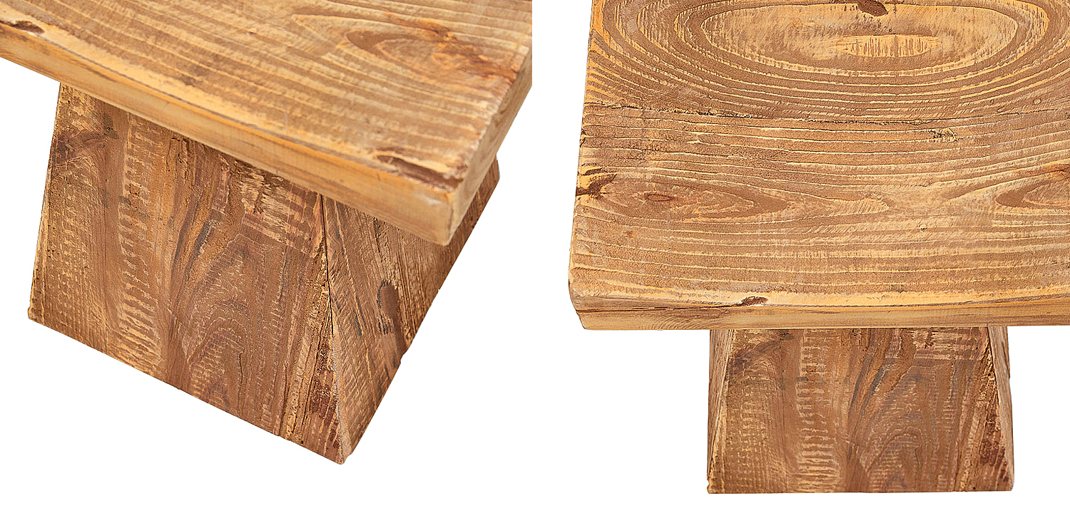 Табурет из массива сосны Sama Wood Tabouret Табурет из массива сосны Sama Wood Tabouret - Loft-Concept в Саратове