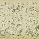 Обои ручная роспись Askew Verdigris  варинант исполнения - 5 | Loft Concept в Саратове