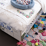 Дизайнерская кровать с системой хранения варинант исполнения - 4 | Loft Concept в Саратове