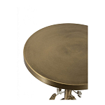 Столик золотистый с цветочной композицией на основании Forest Fairy Tale варинант исполнения - 6 | Loft Concept в Саратове