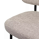 Стул мягкий с серо-бежевой буклированной обивкой Inspiration from Provence варинант исполнения - 6 | Loft Concept в Саратове