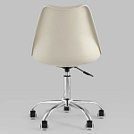 Офисный стул на металлическом основании EGGERY Beige варинант исполнения - 4 | Loft Concept в Саратове